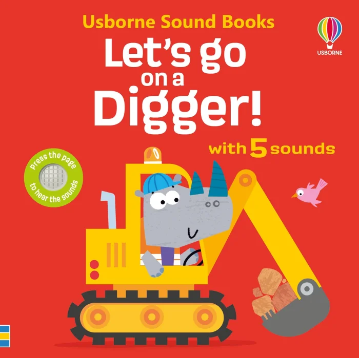 Let's go on a Digger, leporelo so zvukmi