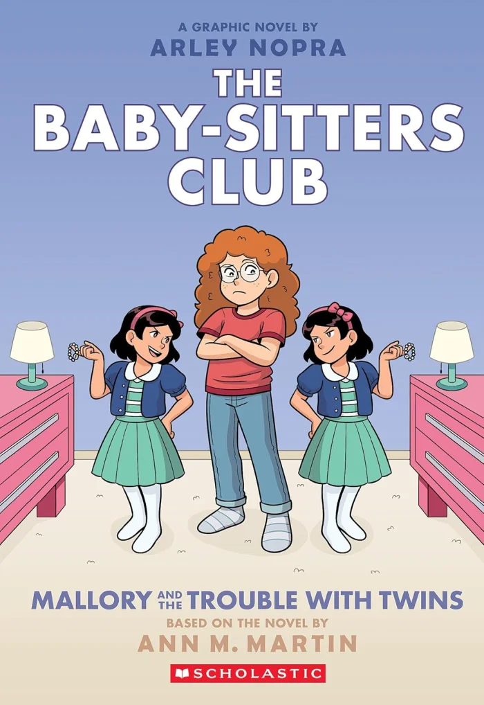 Mallory and the Trouble with Twins (17), anglická kniha - komiks