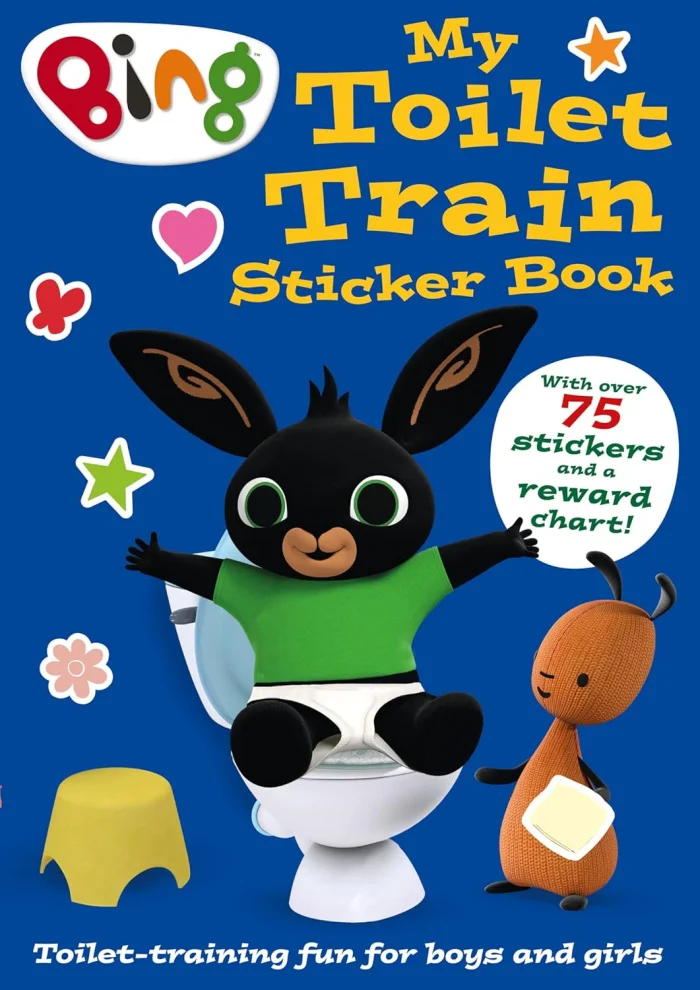 My Toilet Train Sticker Book, nálepkový zošit