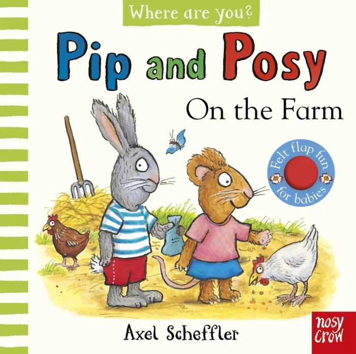 Pip and Posy, Where Are You? On the Farm, anglická kniha - leporelo