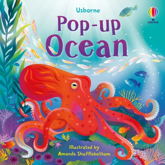 Pop-Up Ocean, anglická kniha - leporelo