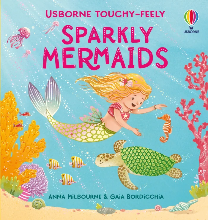 Sparkly Mermaids, anglická kniha- leporelo