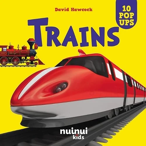 Trains (Amazing Pop-Up), anglická kniha - leporelo