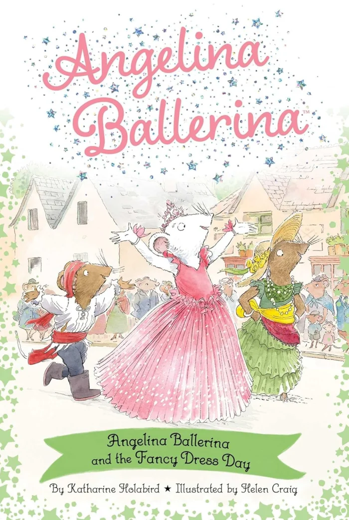 Angelina Ballerina and the Fancy Dress Day, anglická kniha