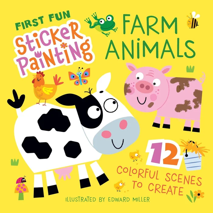 Farm Animals, nálepkový zošit