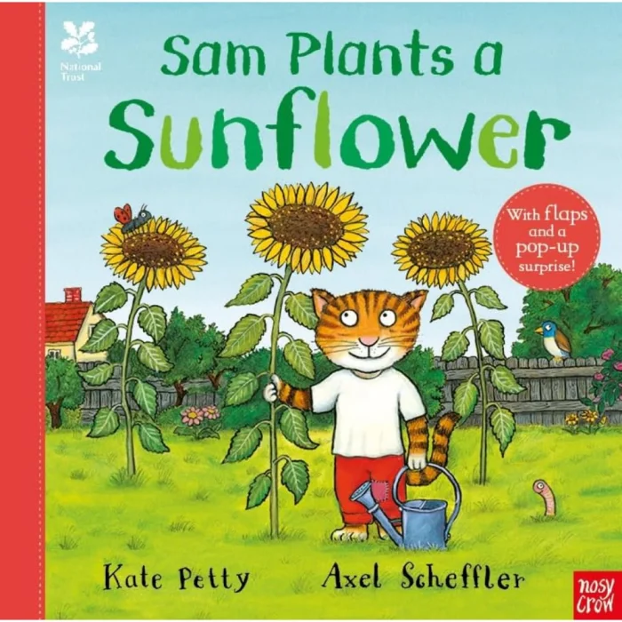 Sam Plants a Sunflower, anglická kniha