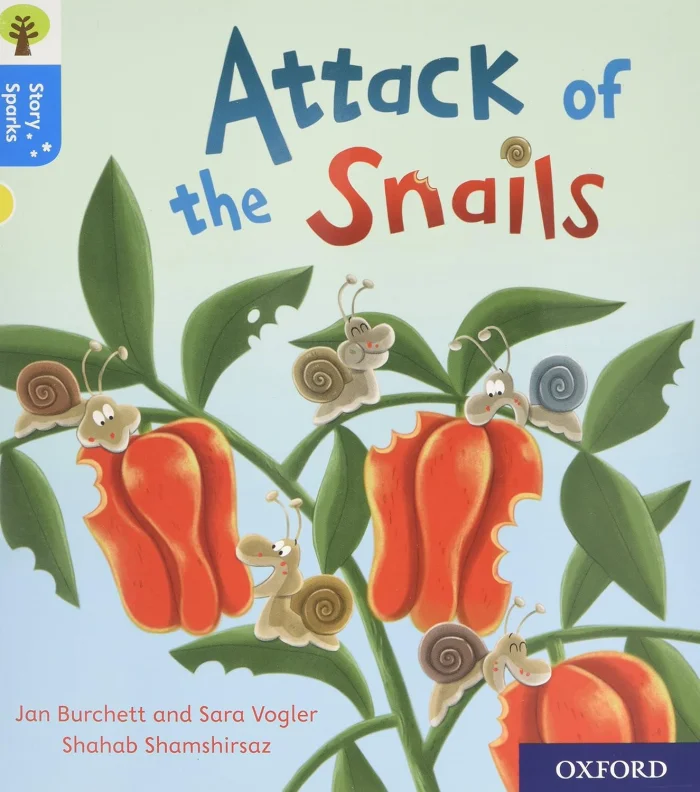Attack of the Snails (L3), anglická kniha