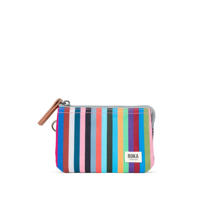 Carnaby Multi Stripe (Recycled Canvas), peňaženka/púzdro S
