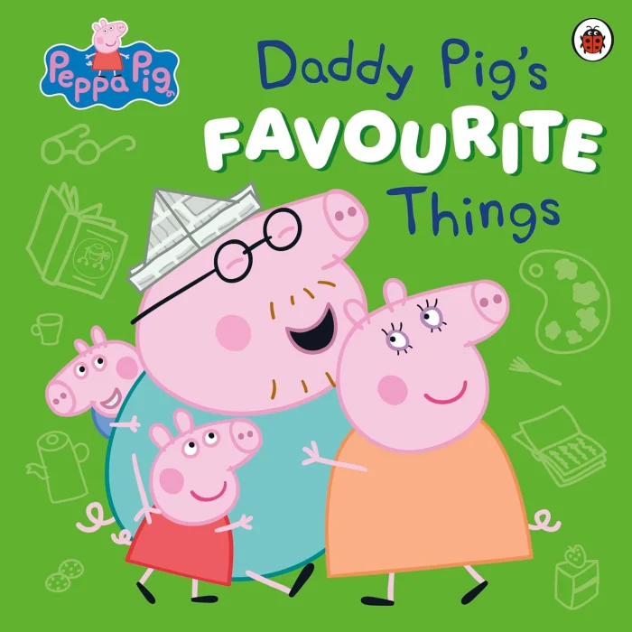 Daddy Pig’s Favourite Things, anglická kniha