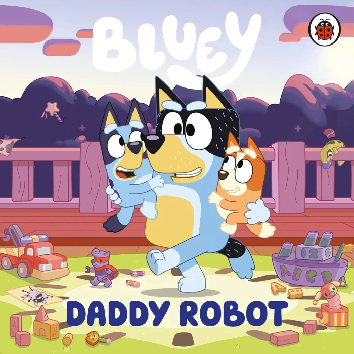 Daddy Robot, anglická kniha - leporelo
