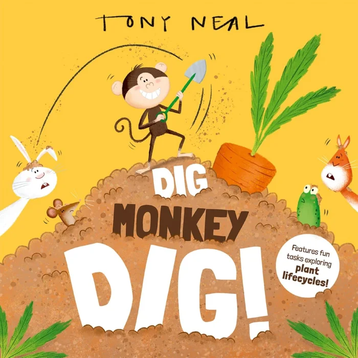 Dig Monkey Dig!, anglická kniha