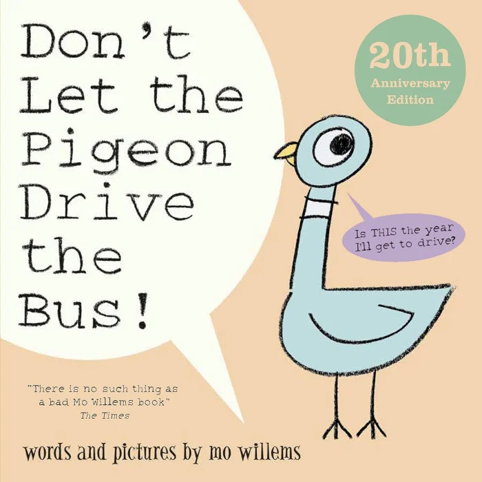 Don't Let the Pigeon Drive the Bus!, anglická kniha