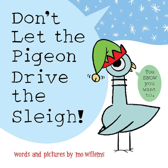 Don't Let the Pigeon Drive the Sleigh!, anglická kniha