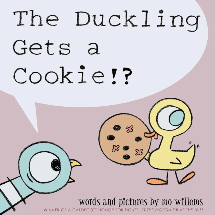 Duckling Gets a Cookie!?, anglická kniha