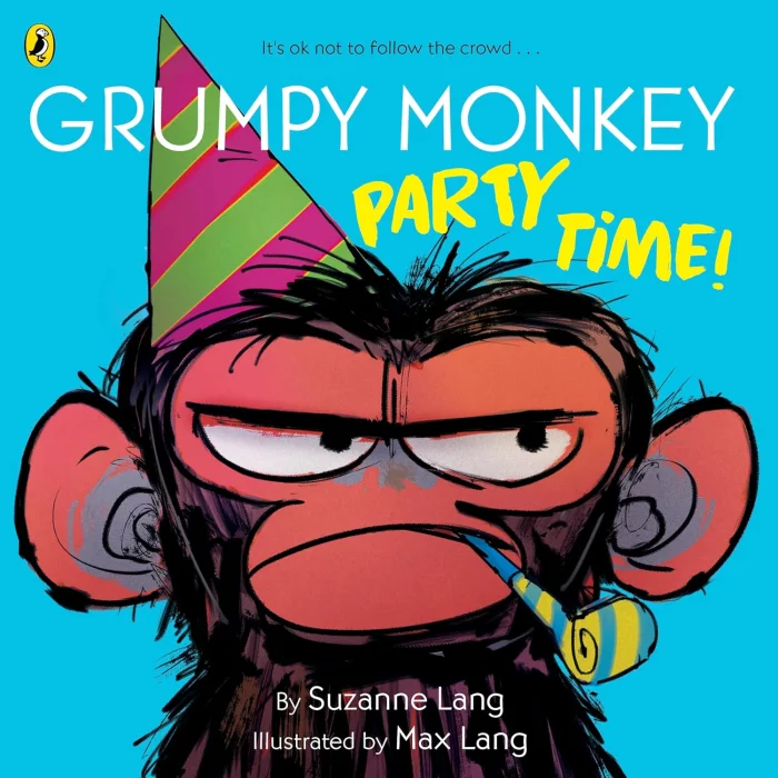 Grumpy Monkey Party Time!, anglická kniha
