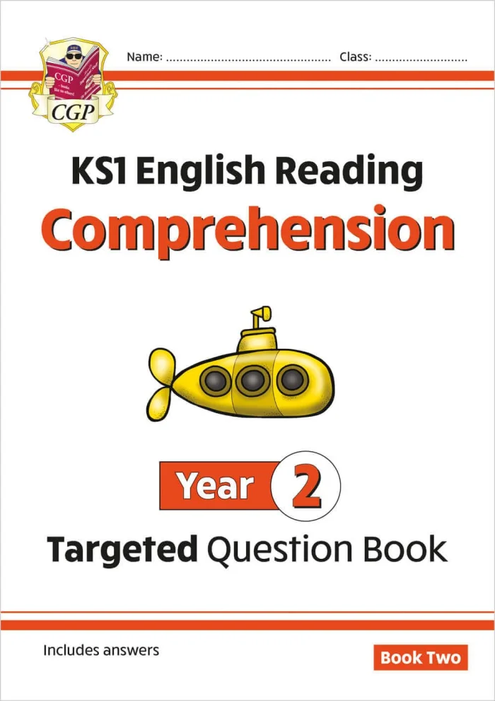 KS1 English Year 2 Reading Comprehension Targeted Question Book - Book 2 (with Answers), pracovný zošit