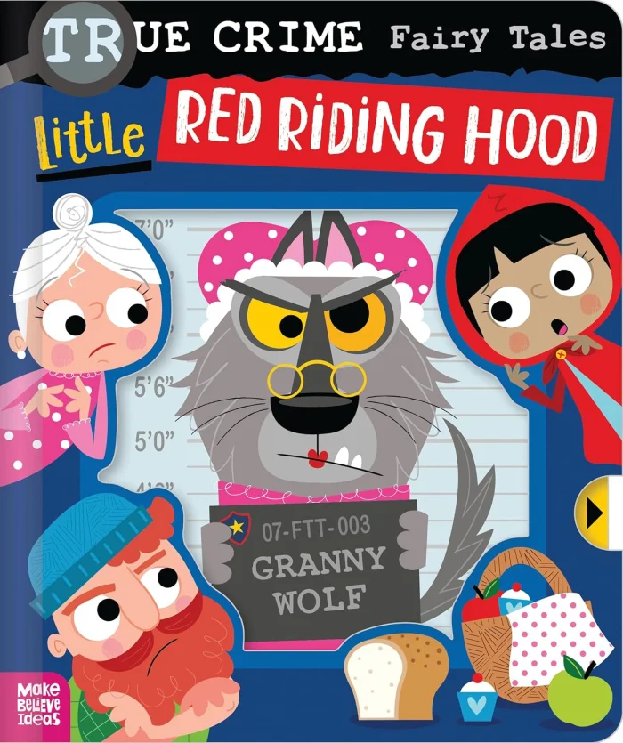 Little Red Riding Hood, anglická kniha - leporelo