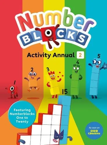 Numberblocks Activity Annual 2, anglická kniha s aktivitami