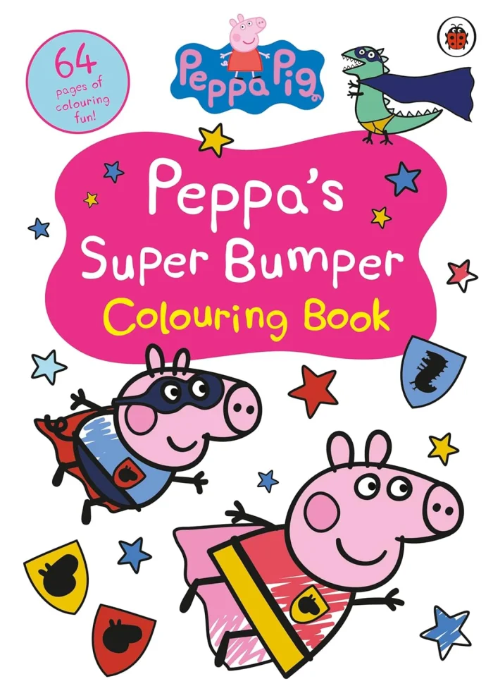 Peppa’s Super Bumper Colouring Book, omaľovánka