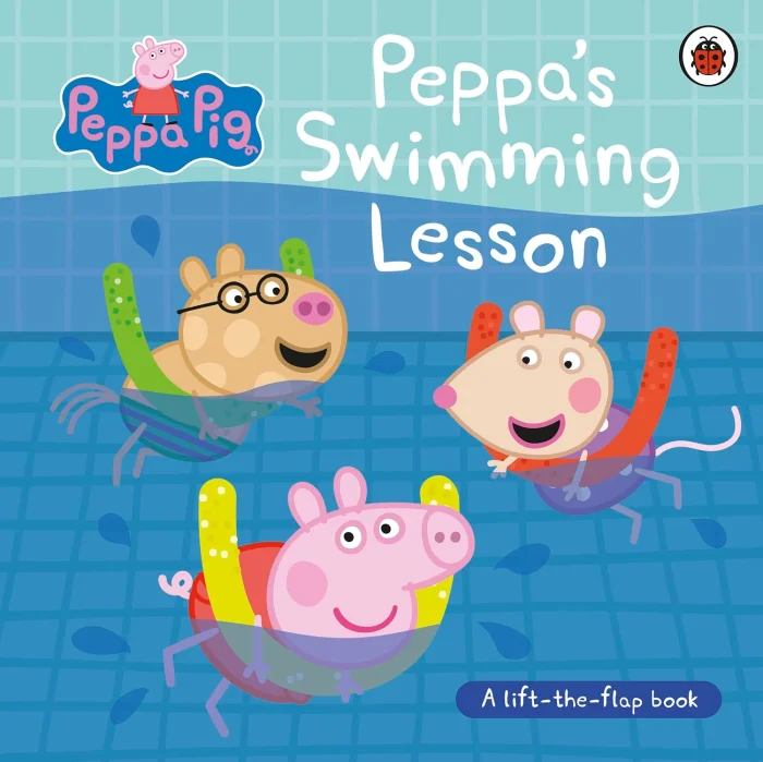 Peppa’s Swimming Lesson (A lift-the-flap book), anglická kniha - leporelo
