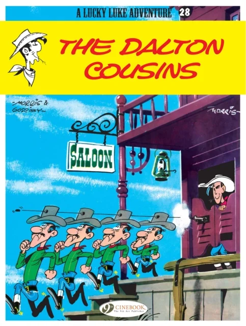 The Dalton Cousins (28), anglická kniha - komiks