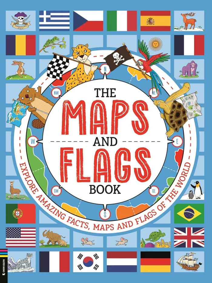 The Maps and Flags Book, anglická kniha