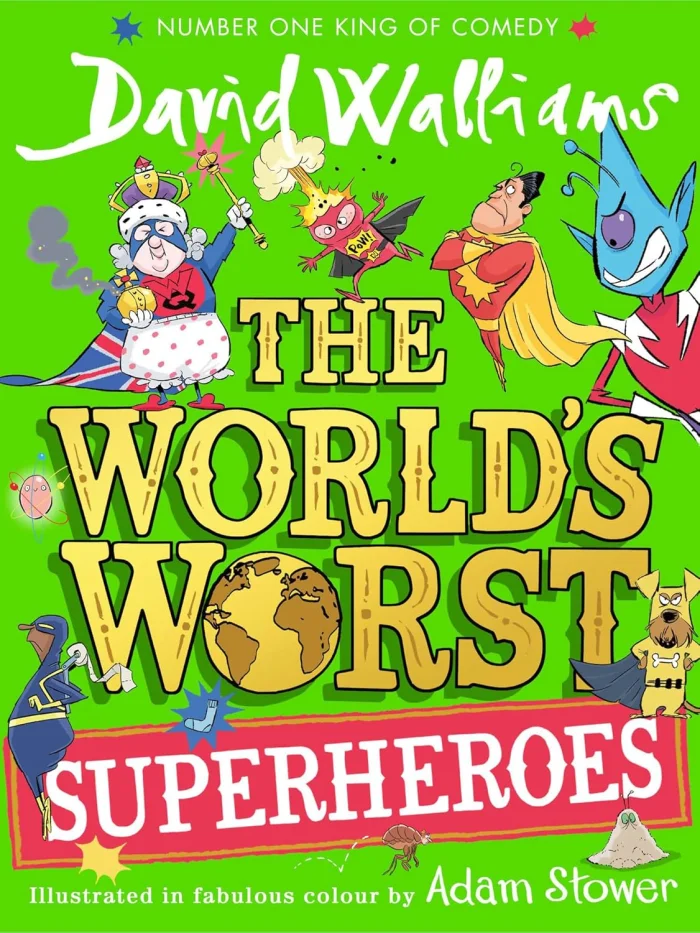 The World’s Worst Superheroes, anglická kniha