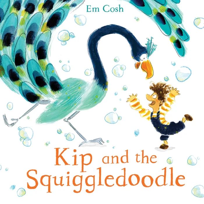 Kip and the Squiggledoodle, anglická kniha