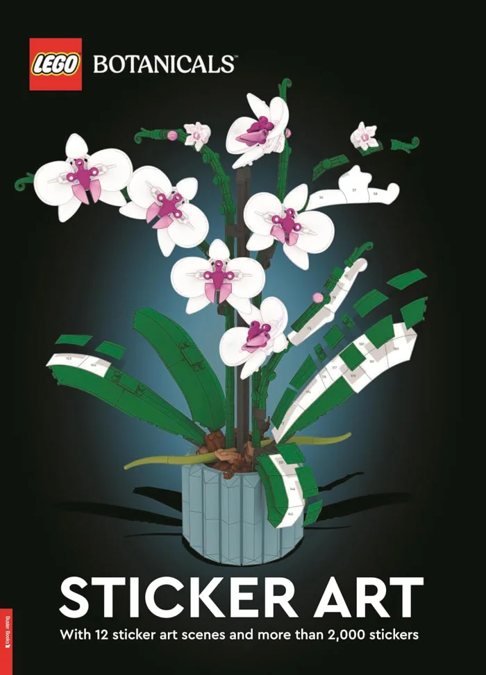LEGO® Botanicals, nálepkový zošit