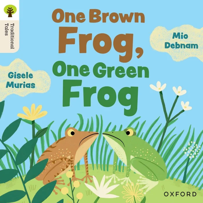 One Brown Frog, One Green Frog (L4), anglická kniha