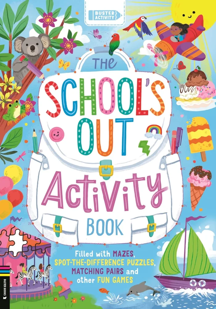 The School’s Out Activity Book, zošit s úlohami