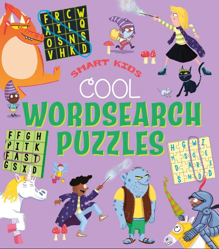 Cool Wordsearch Puzzles, anglická kniha