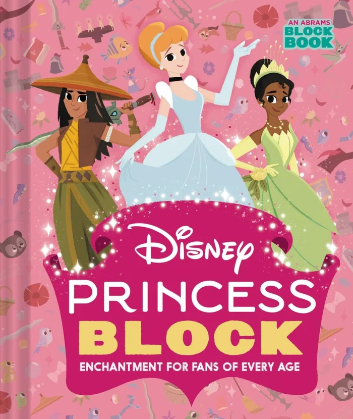 Disney Princess Block, anglická kniha - leporelo
