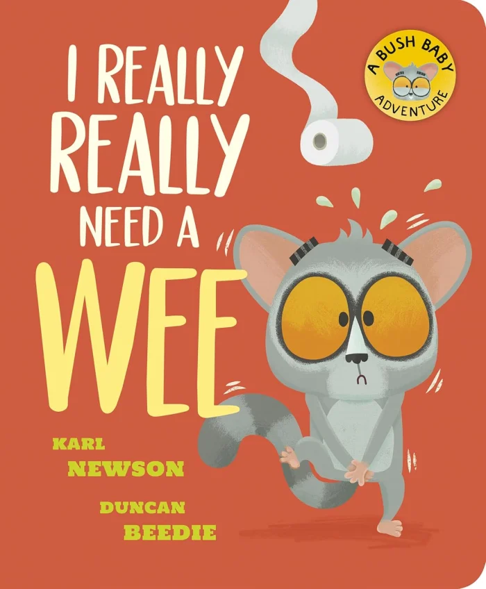 I Really, Really Need a Wee!, anglická kniha - leporelo