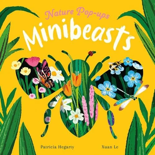 Minibeasts, anglická kniha - leporelo