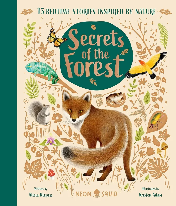 Secrets of the Forest (15 Bedtime Stories Inspired by Nature), anglická kniha