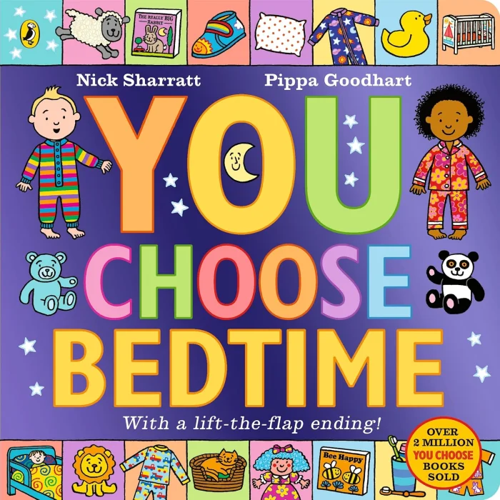 You Choose Bedtime, anglická kniha - leporelo