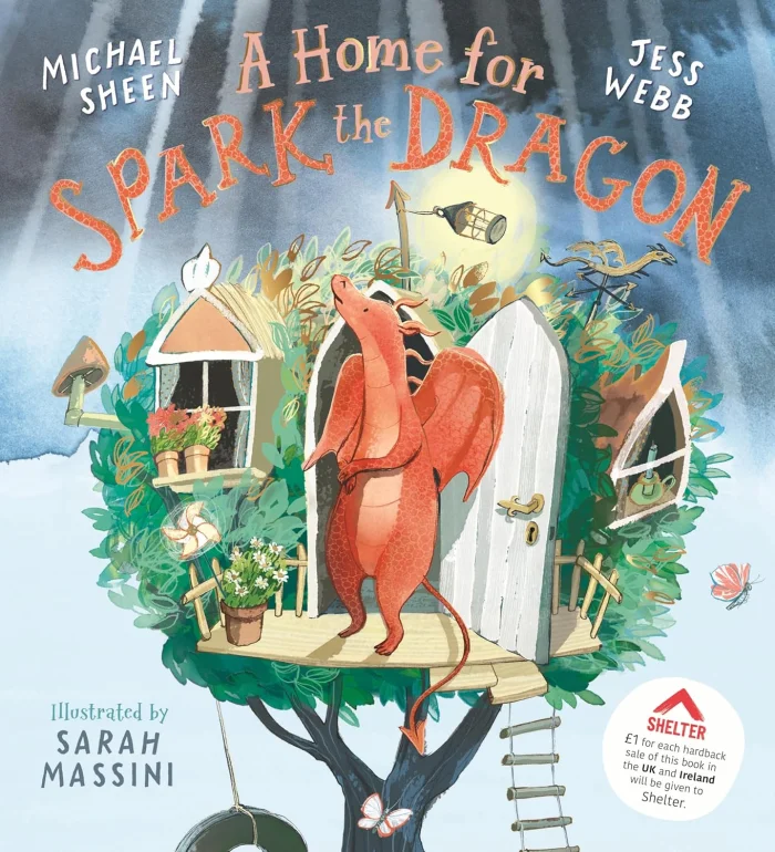 A Home for Spark the Dragon, anglická kniha