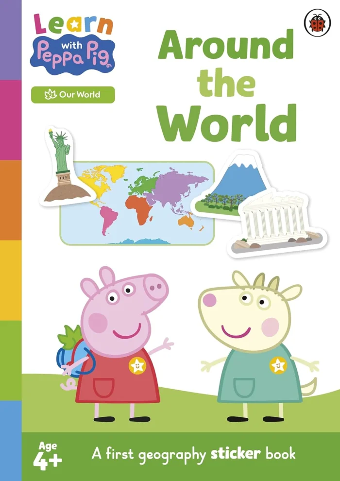 Around the World, nálepkový zošit