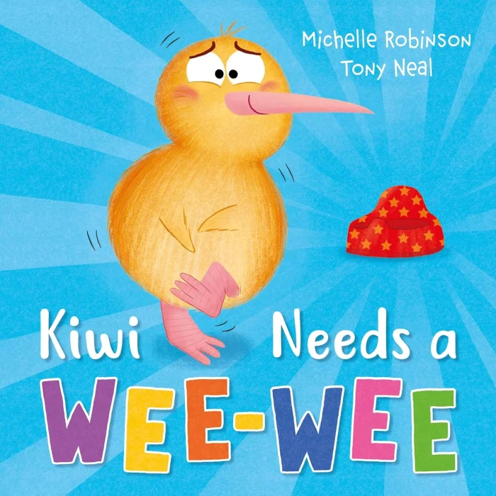Kiwi Needs a Wee-Wee, anglická kniha