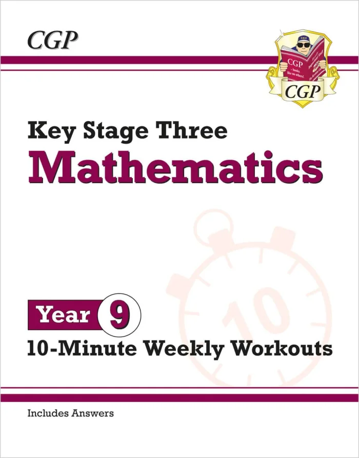 KS3 Year 9 Maths 10-Minute Weekly Workouts, pracovný zošit