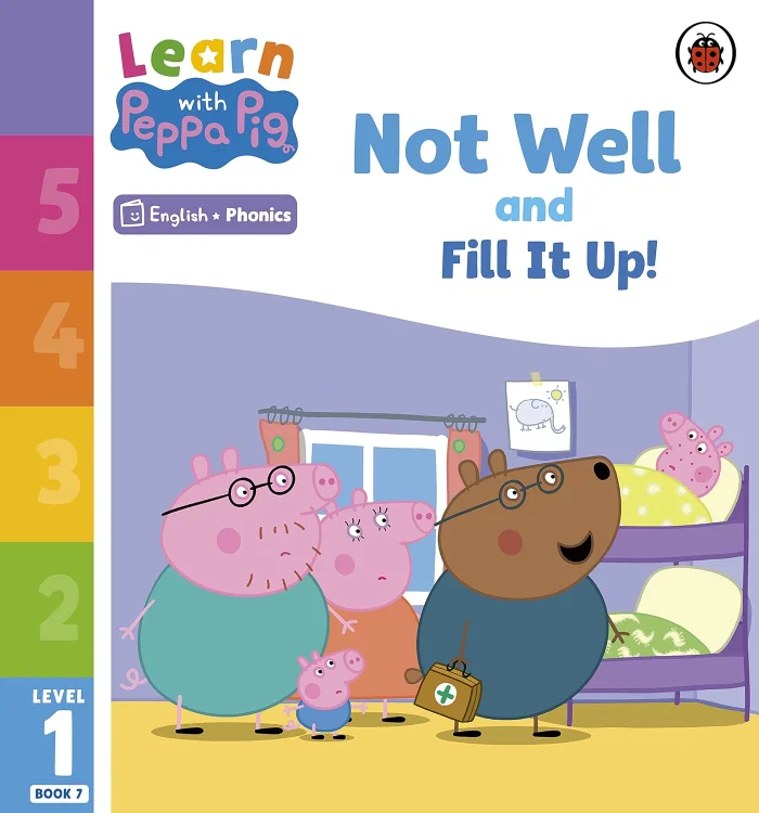 Not Well and Fill it Up! (Phonics Reader Level 1), anglická kniha