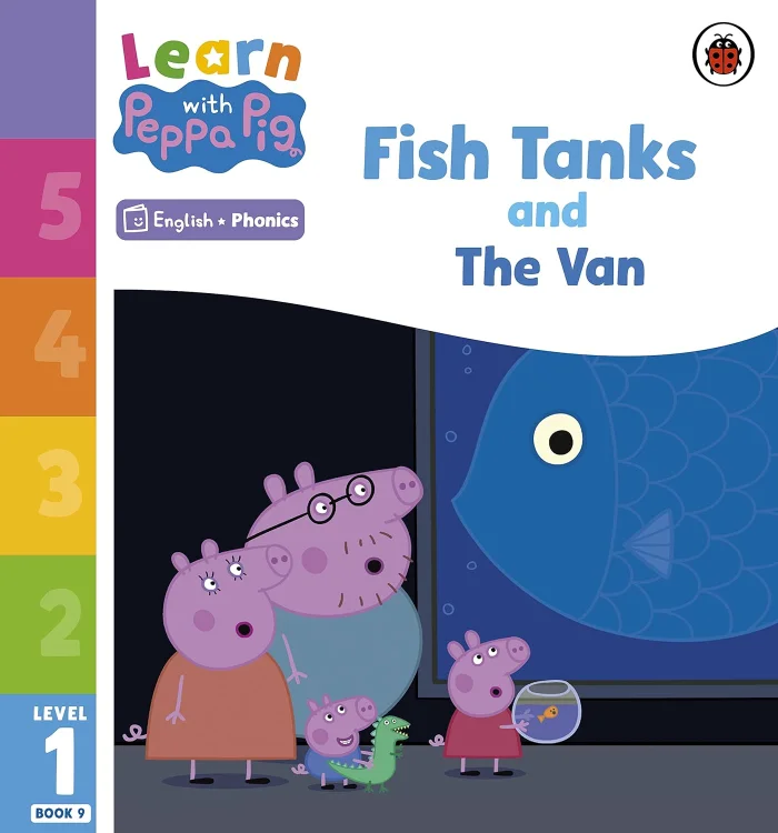 Fish Tanks and The Van (Phonics Reader Level 1), anglická kniha