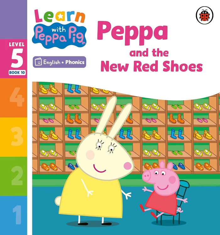 Peppa and the New Red Shoes (Phonics Reader Level 5), anglická kniha