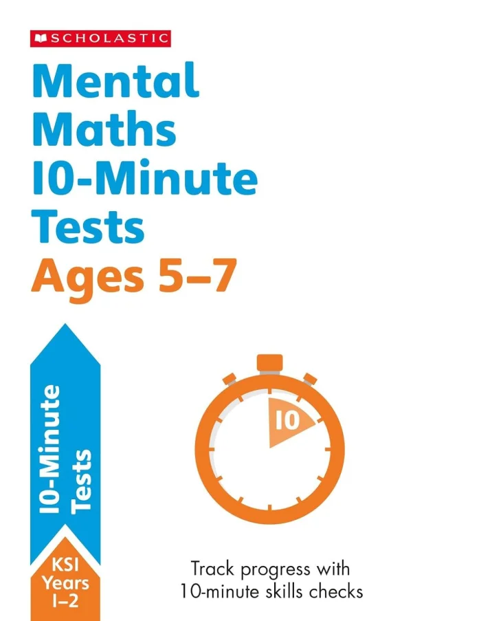 Mental Maths 10-Minute Tests (Ages 5-7), pracovný zošit