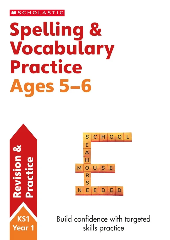 Spelling and Vocabulary practice activities (Ages 5-6), pracovný zošit