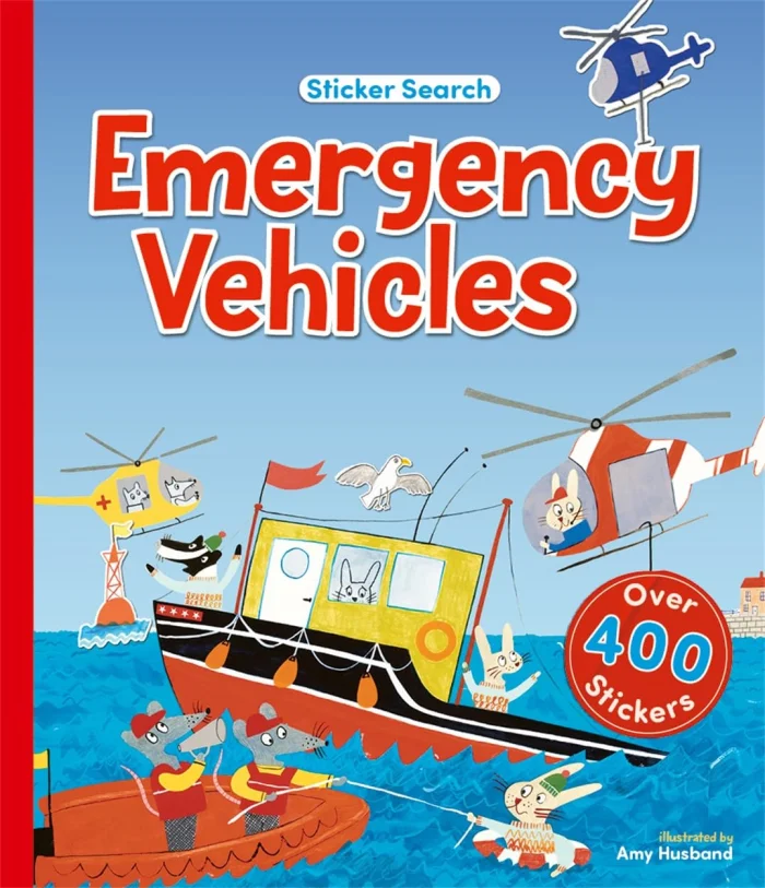 Emergency Vehicles, nálepkový zošit