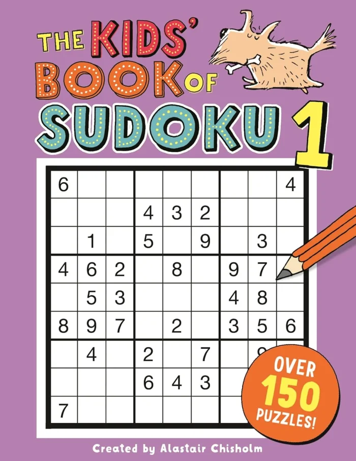The Kids' Book of Sudoku 1, anglická kniha