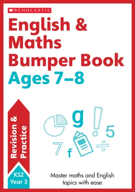 English & Maths Bumper Workbook (Ages 7-8), pracovný zošit