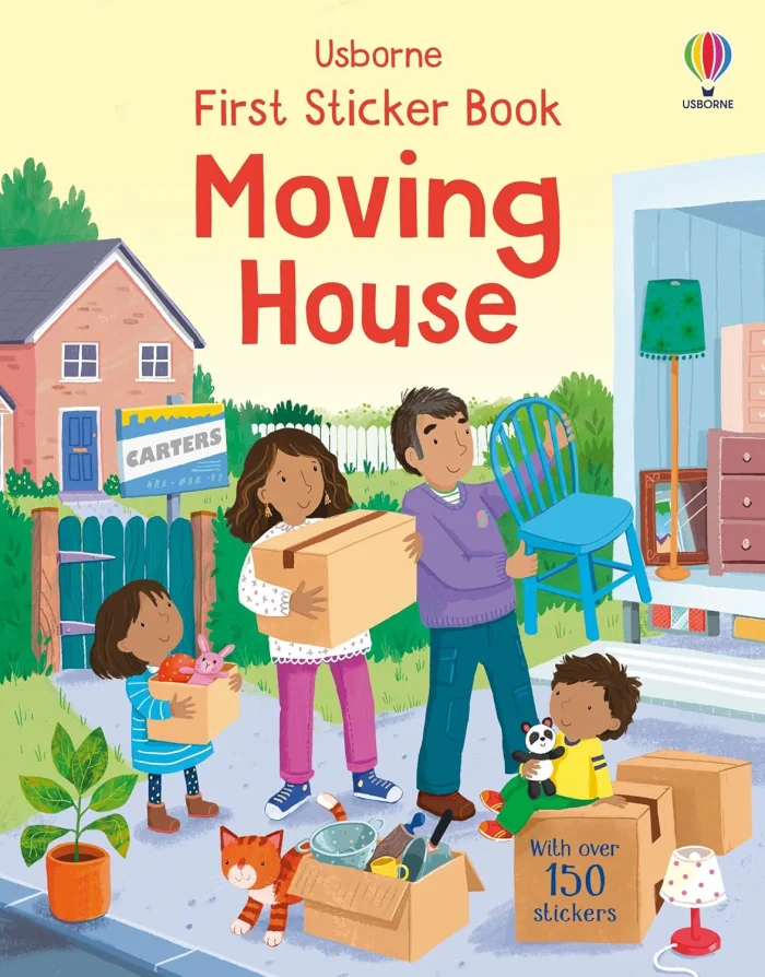 Moving House, nálepkový zošit